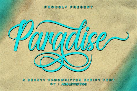 Paradise Font Free Fonts