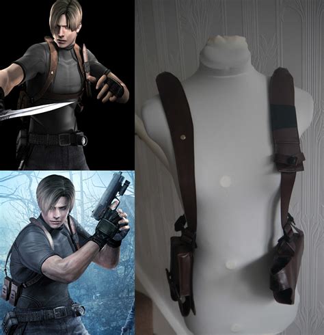 Resident Evil 4 - Leon S. Kennedy Custom Cosplay Gun Holster Unisex on Storenvy