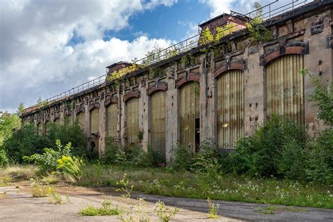 Puits Simon Abandoned Coal Mine Ex Machine H Berny