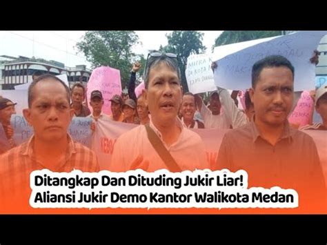 Ditangkap Dan Dituding Jukir Liar Puluhan Massa Aliansi Jukir Kota