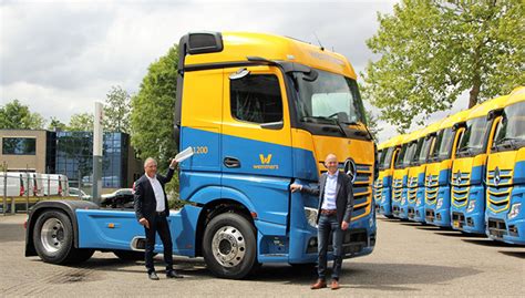 Transport Online Twaalf Nieuwe Actros Trekkers Voor Wemmers Tanktransport