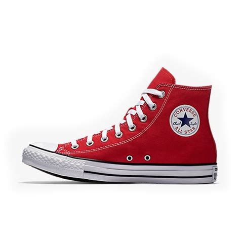 Converse Chuck Taylor All Star Hi Top In Red Shoes