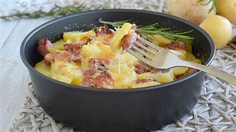 Gratin De Pommes De Terre Et Saucisse Plat Facile Et Bon March Ma