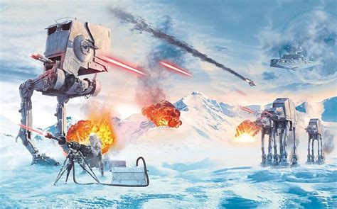 Battle Of Hoth Wallpaper Hoth | Star Wars Databank | StarWars.com
