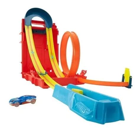 Hot Wheels Track Builder Caja De Acrobacias Extrema Hdx