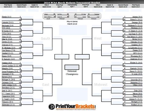 Cory Cook Headline: Custom March Madness Bracket Maker