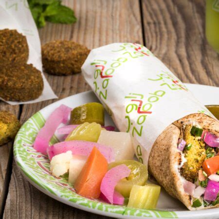 Falafel Sandwich Lebanese – Zaroob