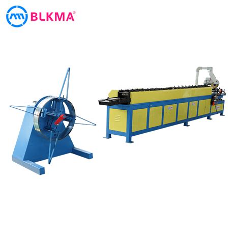 Blkma Manufactured Tdc Flange Roll Machineair Metal Duct Sheet Flange Forming Machine For Sale