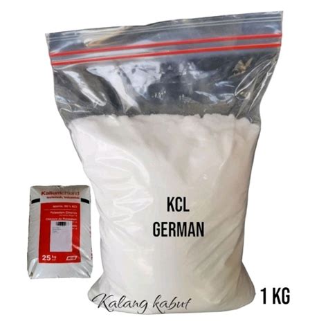 Jual KCL german - Kalium Klorida - Kalium chlorid - 1kg | Shopee Indonesia