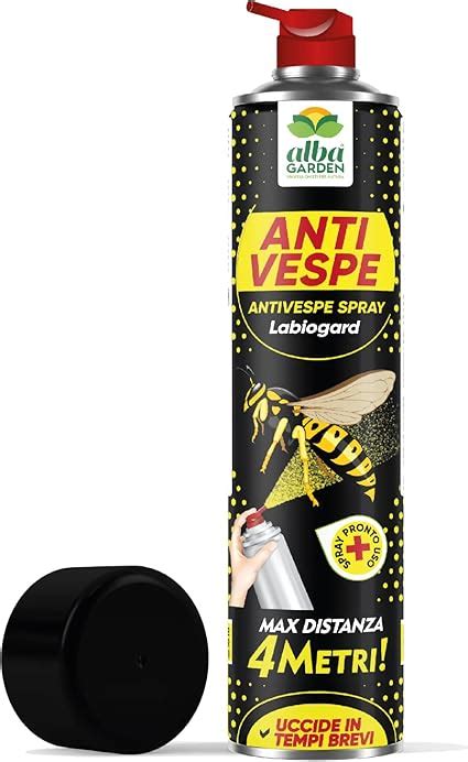 Albagarden Insetticida Spray Vespe E Calabroni Repellente Ad Azione