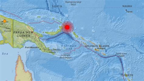 Sismo en Papúa Nueva Guinea asciende a 7 la cantidad de personas