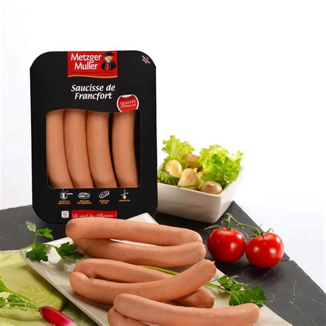 Saucisse De Francfort Metzger Muller