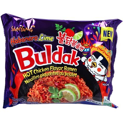 Samyang Buldak Ramen Hot Chicken Habanero Lime 5x135g Online Kaufen