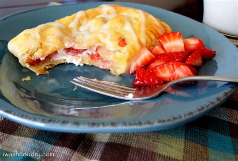 Strawberry And Cream Cheese Toaster Strudels