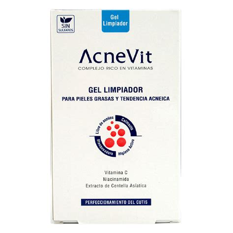 Gel De Limpieza Facial Antiacne 200 Ml Marca Acnevit Tremus