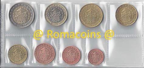 Vatican Complete Set 2005 Vacant Seat Uncirculated Romacoins