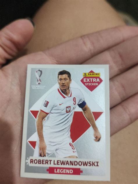 Figurinha Legend De Prata Do Robert Lewandowski Roupa Esportiva