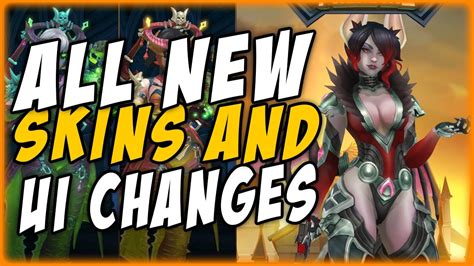 New Event Pass Skins UI Changes And More Paladins Season 6 YouTube