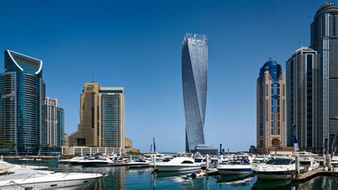 Som Rascacielos Cayan Tower Infinity Tower Dubai Floornature