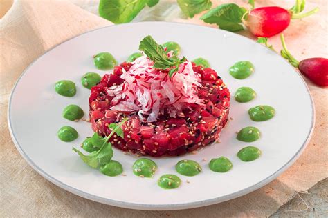 Tuna Tartare With Sesame And Wasabi Recipe La Cucina Italiana