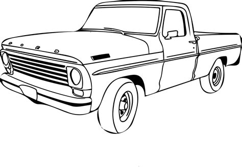 1967 Ford Truck F100 F 150 F 350 F 250 Ford Truck Digital Design SVG