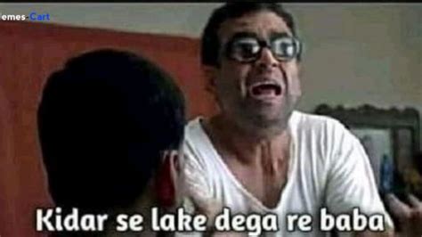 Kidhar SE Lake Dega Re Baba 100 Meme Templates From Phir Hera Pheri