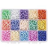 Ph Pandahall Pcs Couleurs Perles De Rocaille En Verre Mm