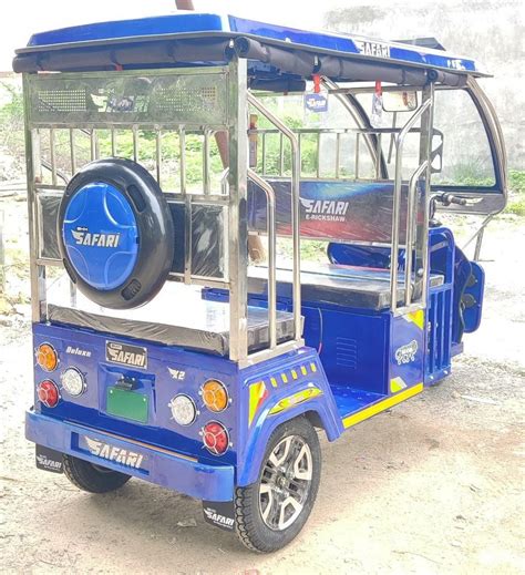 Bhm Safari Deluxe X Electric Rickshaw Vehicle Capacity Seater At