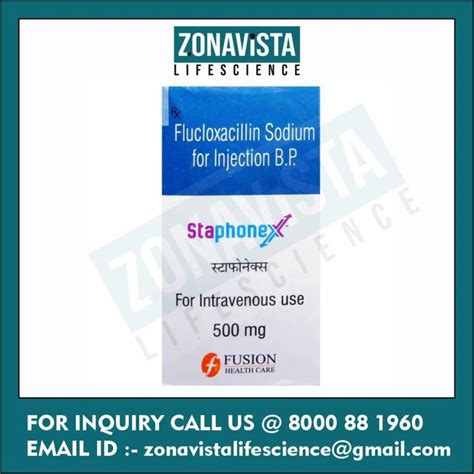 Flucloxacillin Sodium For Injection Bp 500 Mg At ₹ 389box In Surat