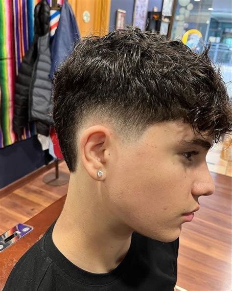 Mullet Men Short Hair Fade Mens Haircuts Short Hair Men Haircut Curly