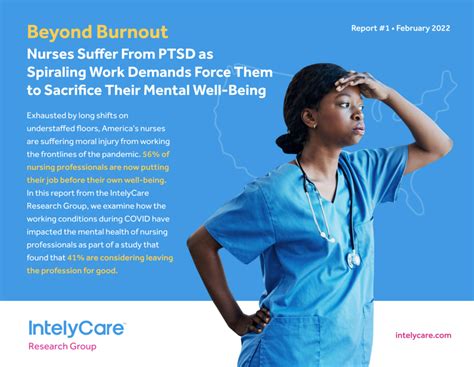 Beyond Burnout Nurses Suffer From Ptsd As Spiraling Work Demands Force