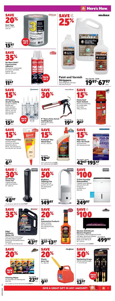 Home Hardware On Flyer March To April