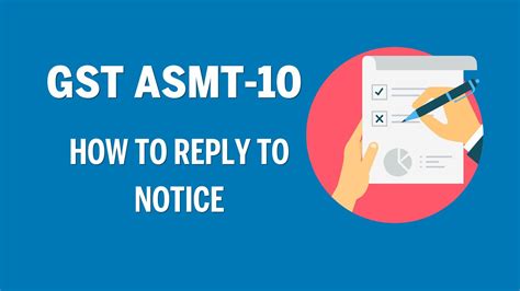 GST ASMT 10 Notice How To Reply