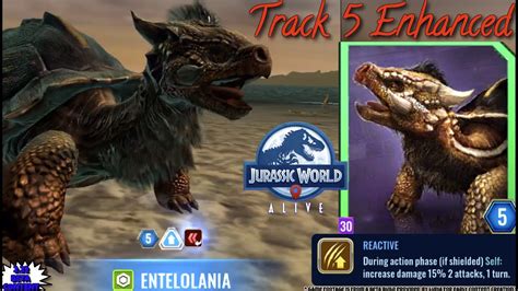 Entelolania Track Enhanced Pvp First Look Jurassic World Alive