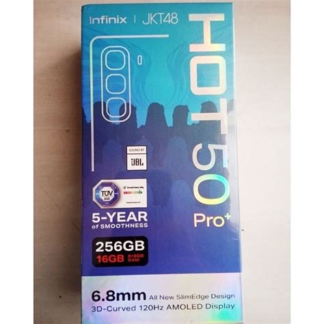 Jual Infinix Hot 50 Pro Plus 8 256GB New BNIB No Repack Garansi Resmi Shopee Indonesia