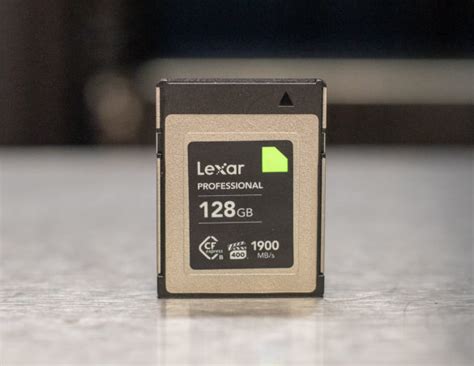 Lexar Professional DIAMOND CFexpress Type B Card Review StorageReview