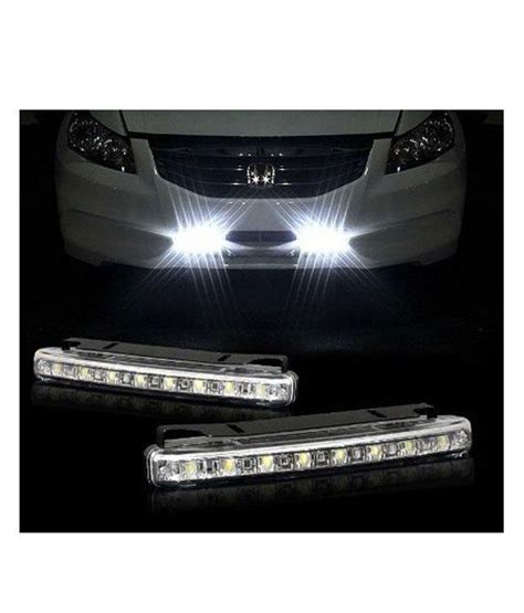 Autovogue Car Daylight Day Time Daytime Running Light Drl 8 Led