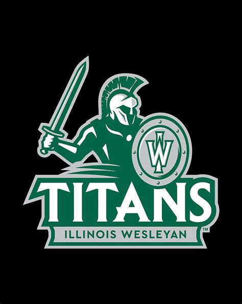 Official Ncaa Illinois Wesleyan University Titans Ppillw29 Digital Art