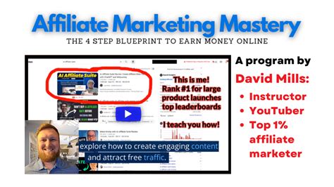 Affiliate Marketing Mastery Review David Mills S Course