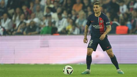 PSG: Marco Verratti arrives in Doha