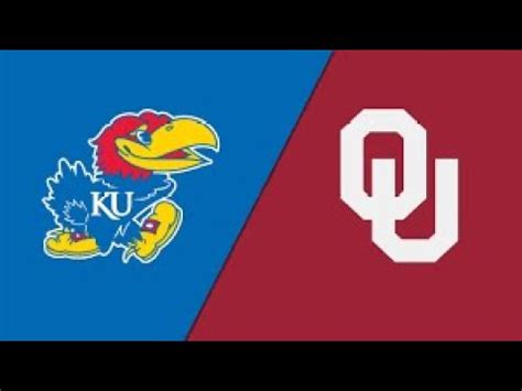 Kansas Jayhawks Vs Oklahoma Sooners LIVE NCAAF 2022 College