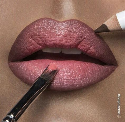 Brown Lip Liner Pink Lipstick Ombre Lips Lipstick Sephora Beauty