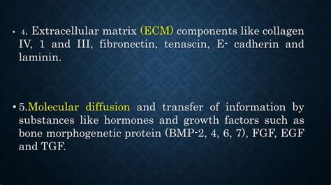 Epithelial Mesenchymal Interaction In Odontogenesis PPT