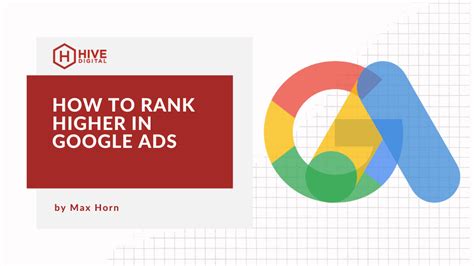 How To Rank Higher In Google Ads Hive Digital