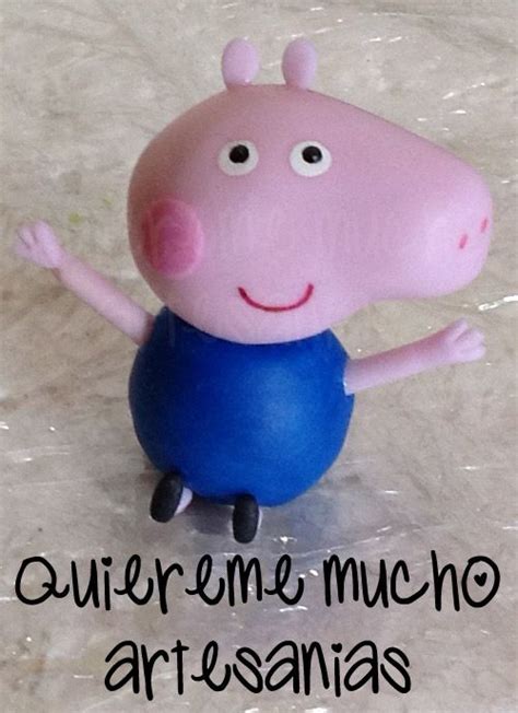 GEORGE PIG PORCELANA FRIA ADORNO Peppa Peppa Pig Pig