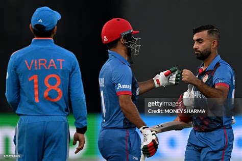 Afghanistans Captain Hashmatullah Shahidi Walks Back To The Pavilion