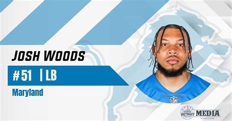 Josh Woods Stats News Bio Detroit Sports Nation