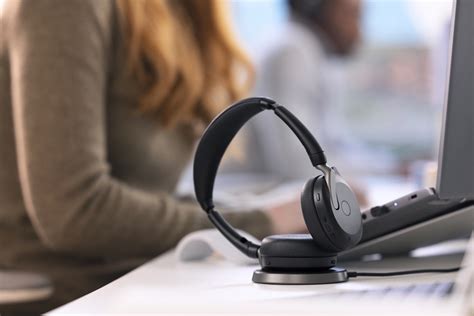 Jabra Evolve Flex Uc Stereo Link Usb C Con Base De Carga Solo