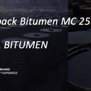 Cutback Bitumen Mc Bitumen Factory