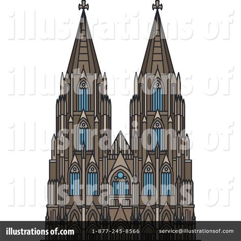 Landmark Clipart #1447055 - Illustration by Vector Tradition SM